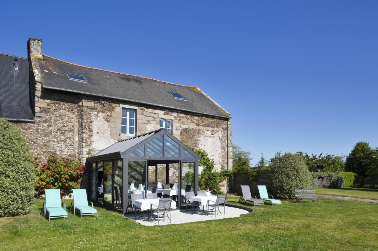 La Metairie-Du-Vauhariot - Chambre Ou Lodge - Piscine Chauffee - Vue Mer Et Mont Saint Michel - Gr34 Cancale Exterior foto